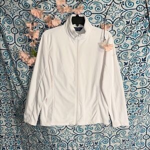 Pacific Trail White Zip-Up Jacket